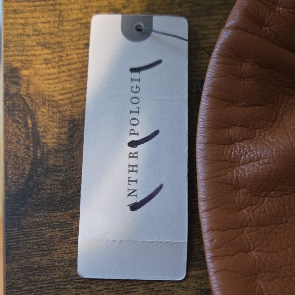 Anthropologie Long Leather Gloves in Brown - Picture 9 of 11